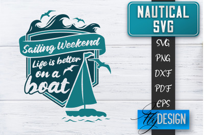 Nautical SVG | Summer Quotes SVG | Anchor SVG | Beach