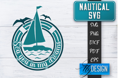 Nautical SVG | Summer Quotes SVG | Anchor SVG | Beach