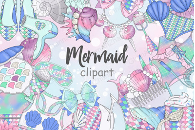Mermaid Clipart
