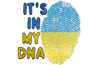 Its In My DNA Sublimation