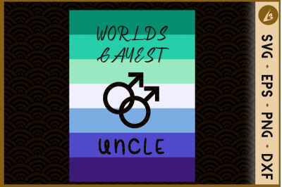 WORLD&#039;S GAYEST UNCLE LGBT PROUD