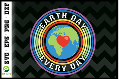 Earth Day Everyday Rainbow