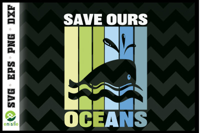 Save Our Oceans Orca Whale - Earth Day