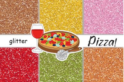 Pizza Glitter