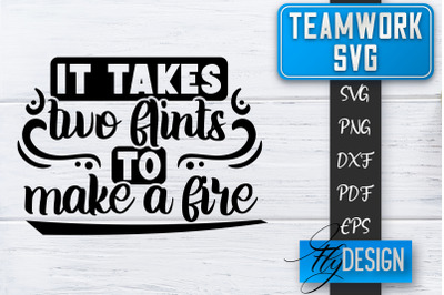 Teamwork SVG | Team Quotes SVG | Dream Team SVG | Leadership