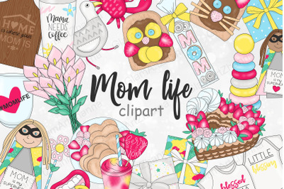 Mom Life Clipart