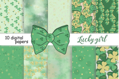 Saint Patrick&#039;s Day Pattern