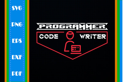 Funny Design Programmer Code Writer