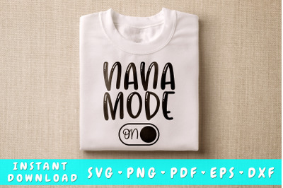 Nana Mode On SVG