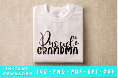 Proud Grandma SVG