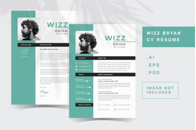 Wizz Bryan - CV Resume Template
