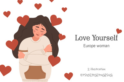 Love Yourself Europe woman