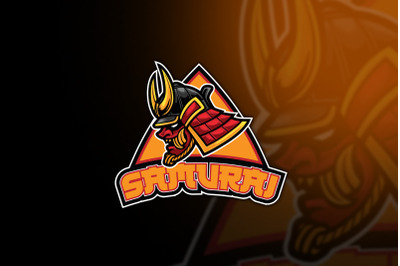 Samurai Esport Logo Template