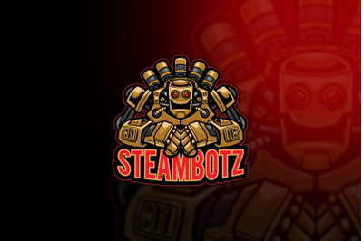 Steambotz Esport Logo Template