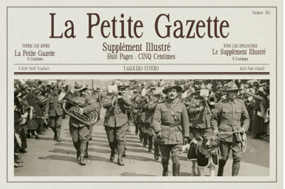 La Petite Gazette - Serif Typeface
