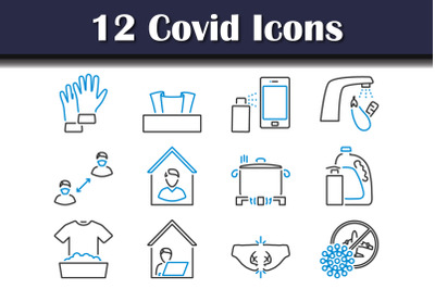 Covid Icon Set