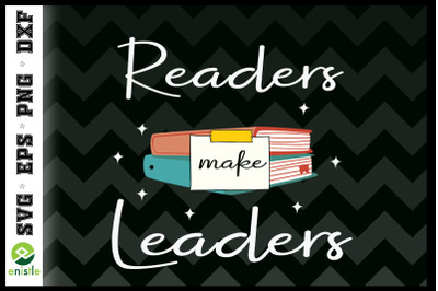 Book Reading Reader make Leader