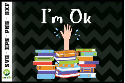 Reading Books Reader Nerd I&#039;m Ok