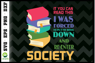 Nerd I was forced to put my book down