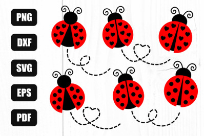 Ladybug Svg Bundle, Lady Bug Svg, Ladybug Designs