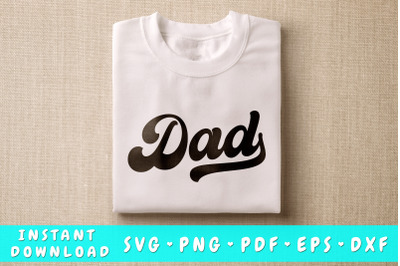 Dad Retro SVG