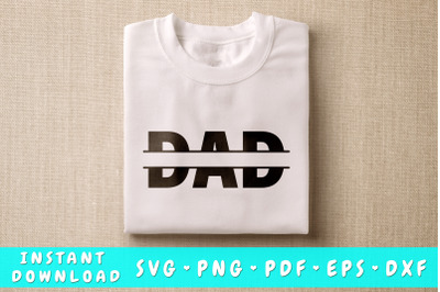 Dad Split SVG