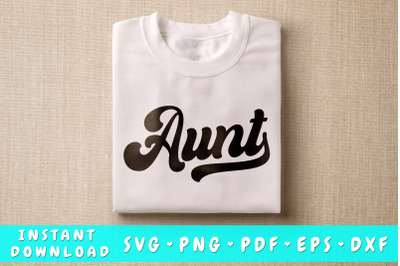 Aunt Retro SVG