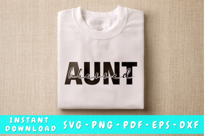 Blessed Aunt SVG