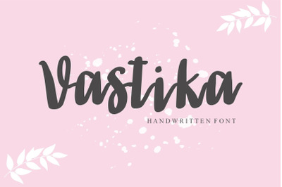 Vastika - Handwritten Font