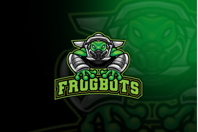 Frog Robot Esport Logo