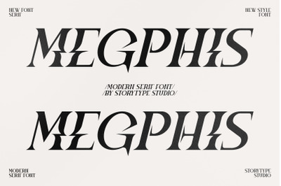 MEGPHIS Typeface