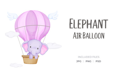 Elephant Air Balloon