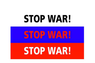 Stop War Sublimation