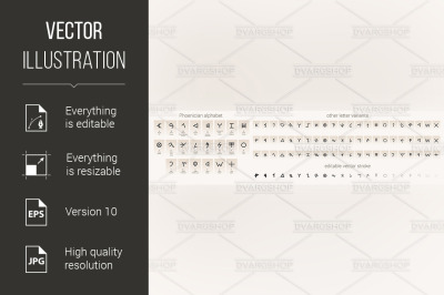 Phoenician Alphabet