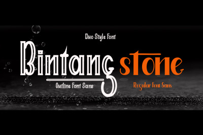 Bintang Stone_Font Duo