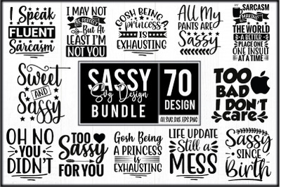 Sassy SVG Design Bundle
