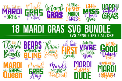 Mardi Gras SVG Bundle