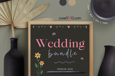 The Wedding SVG Bundle