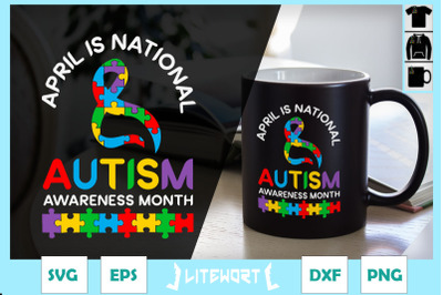 April is national autism awareness month