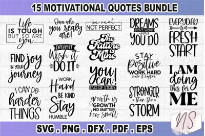 Motivational SVG Bundle, Inspirational SVG Bundle