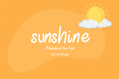 RD Sunshine - Monoline Script Font