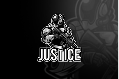 Robot Justice Esport Logo