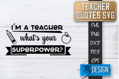 Teacher SVG | Teacher Quotes SVG | Back to school SVG