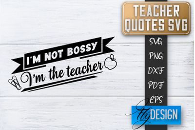 Teacher SVG | Teacher Quotes SVG | Back to school SVG