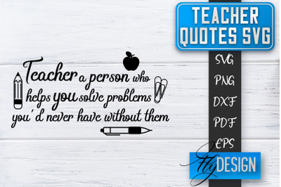 Teacher SVG | Teacher Quotes SVG | Back to school SVG