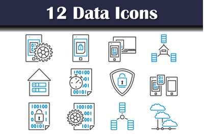 Data Icon Set