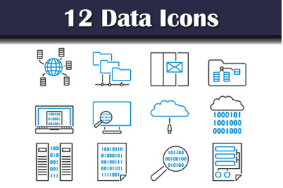 Data Icon Set