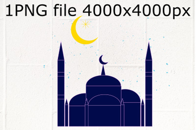 Ramadan 1 PNG file design