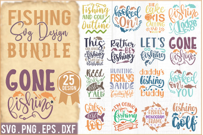 Fishing SVG Design Bundle