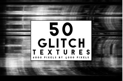 50 Glitch Textures